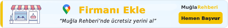 Muğla Rehberi Firma Ekle